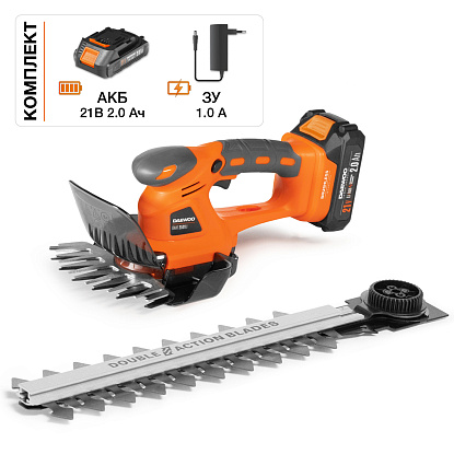 Кусторез аккумуляторный DAEWOO DAHT 2521Li SET